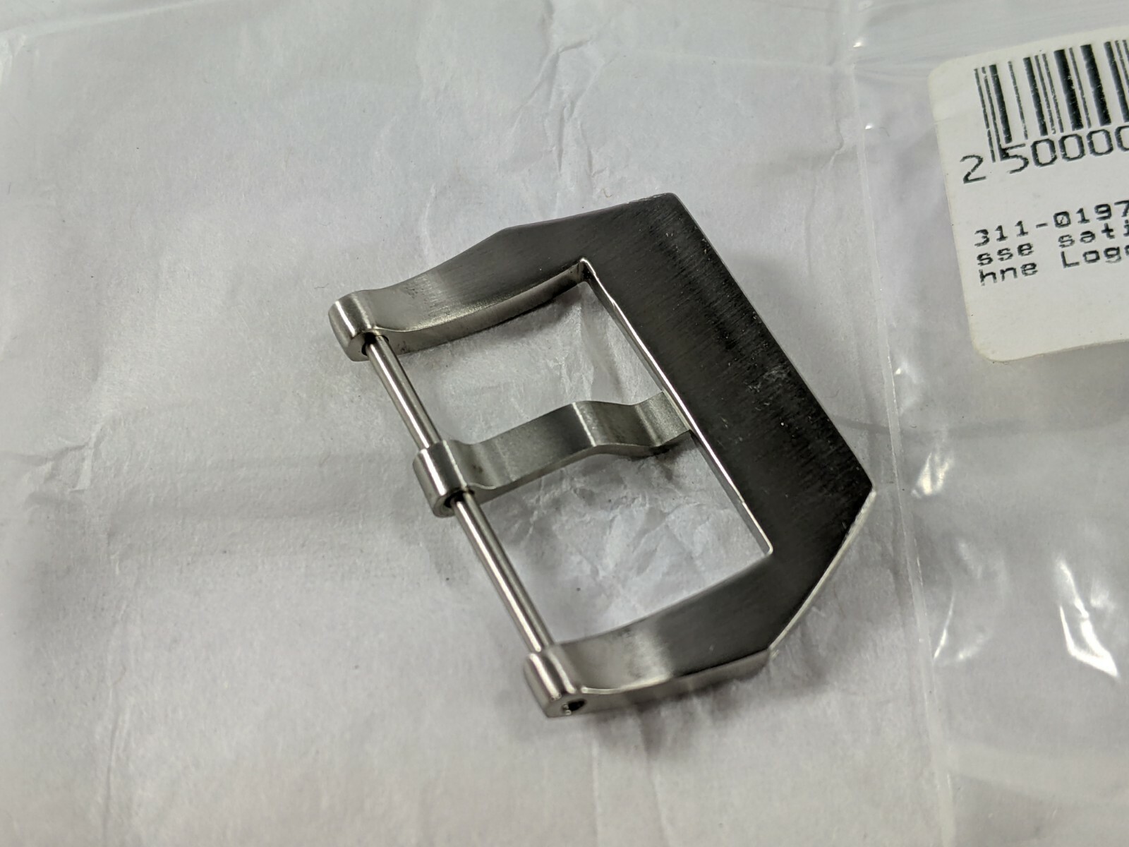 Steinhart 24 mm PRE-V buckle Hardware satined without logo stainless steel L316