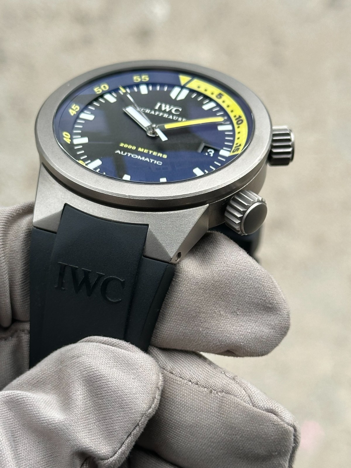 IWC Aquatimer 2000 Titanium Automatic 42mm IW353804