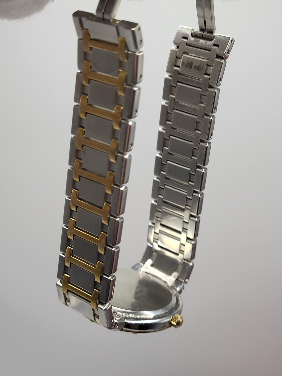RARE [N. MINT] 35mm Raymond Weil 8800 Swiss Men’s 18k Gold Bezel Watch 8.25″