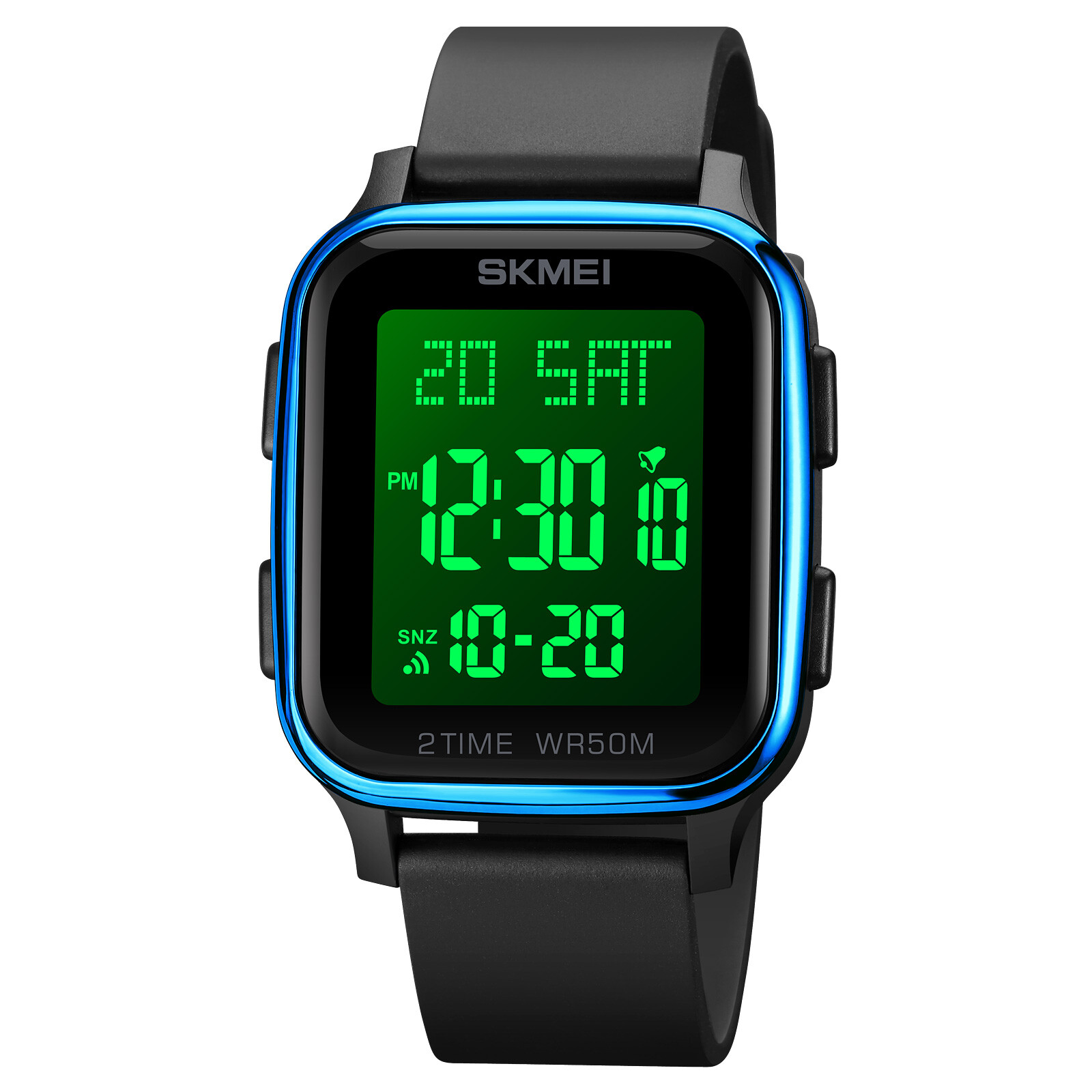 For Men Women Unisex Boys Girls LED Digital Screen Multifunction Wrist Watch