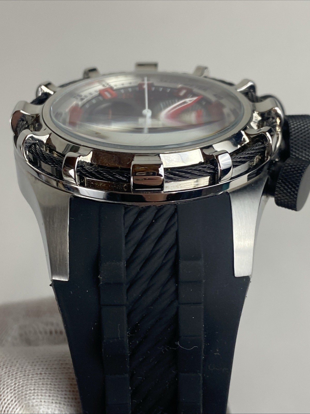 Invicta Reserve Bolt 20479 Nautical Chronograph Sport Watch 50mm Has New Battery