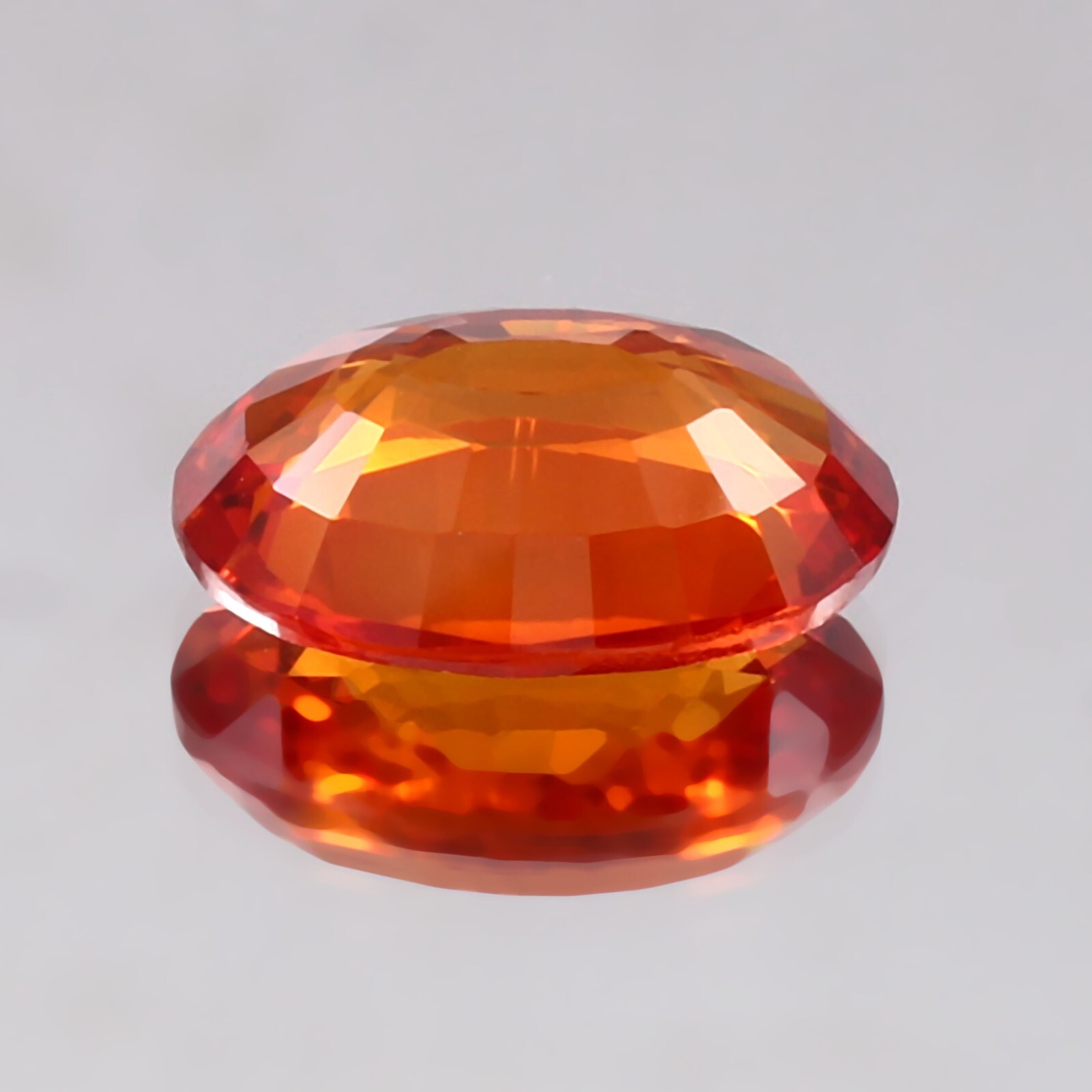 15×12 MM Natural Flawless Ceylon Padparadscha Sapphire Loose Oval Gemstone Cut