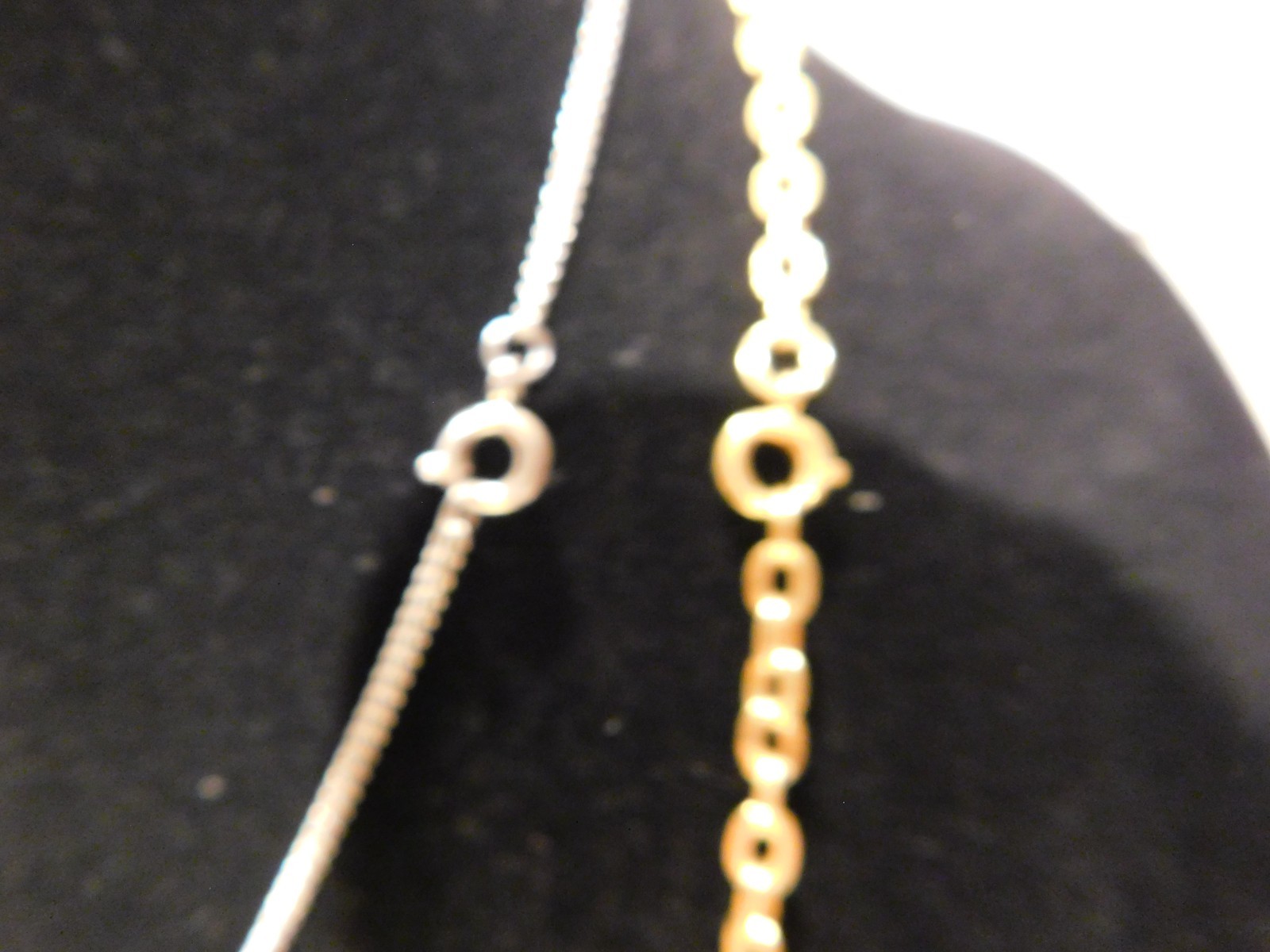 Pair of F.O.E Pendant Necklaces(23″ & 16″) See Photos for Details