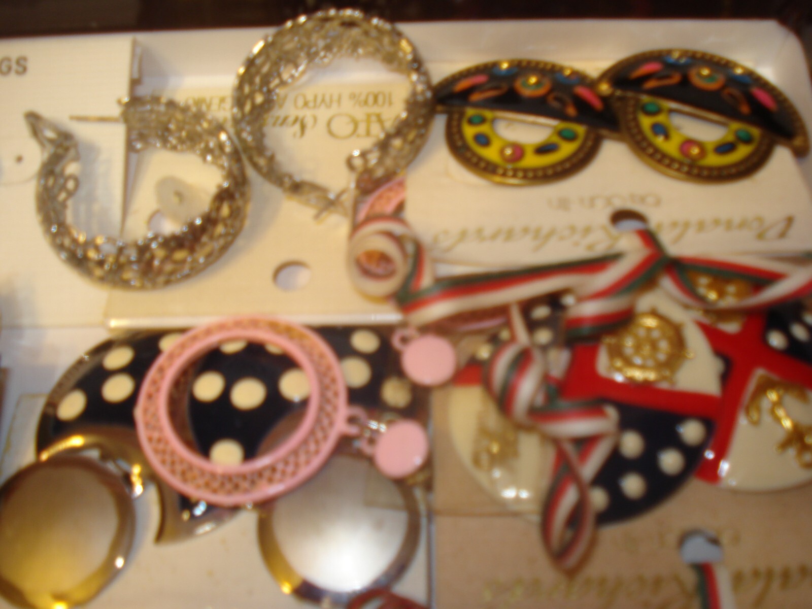 Lot of 12 Pierced Earrings ALL NEW 5 Donald Richards High Price