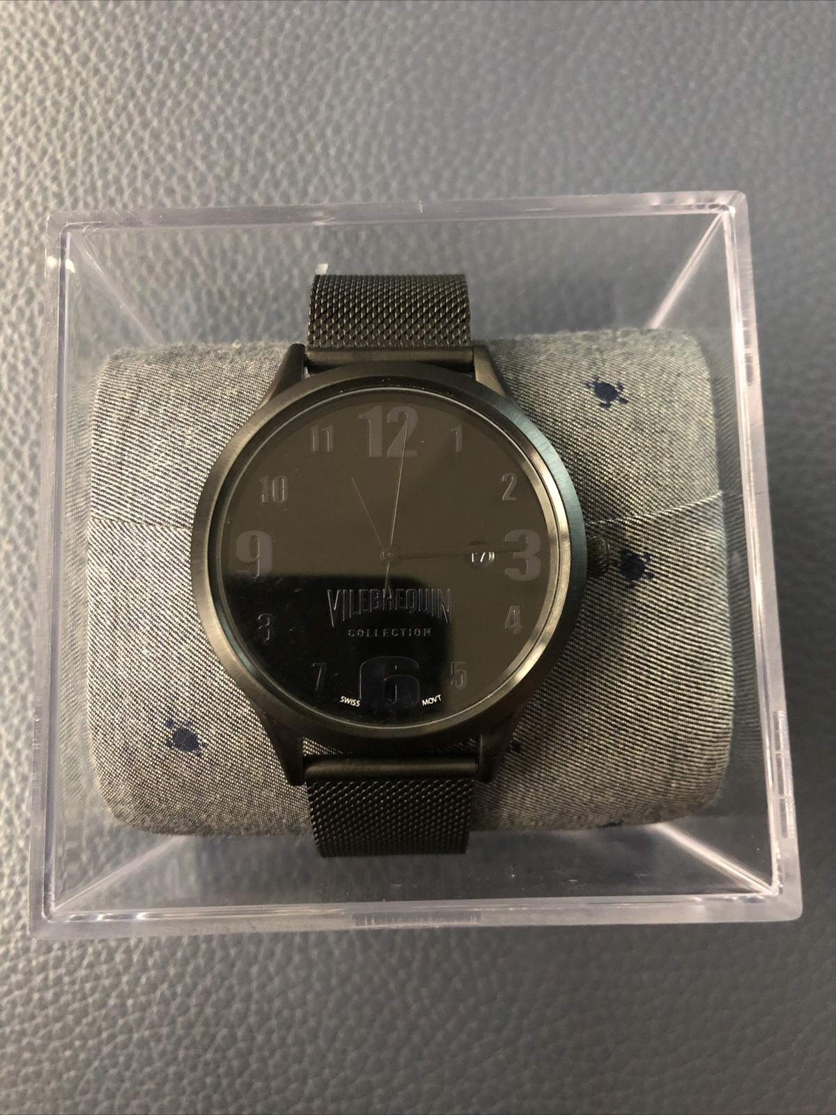Vilebrequin Limited Edition Waterproof To 100 Meters Collectible Watch NWT