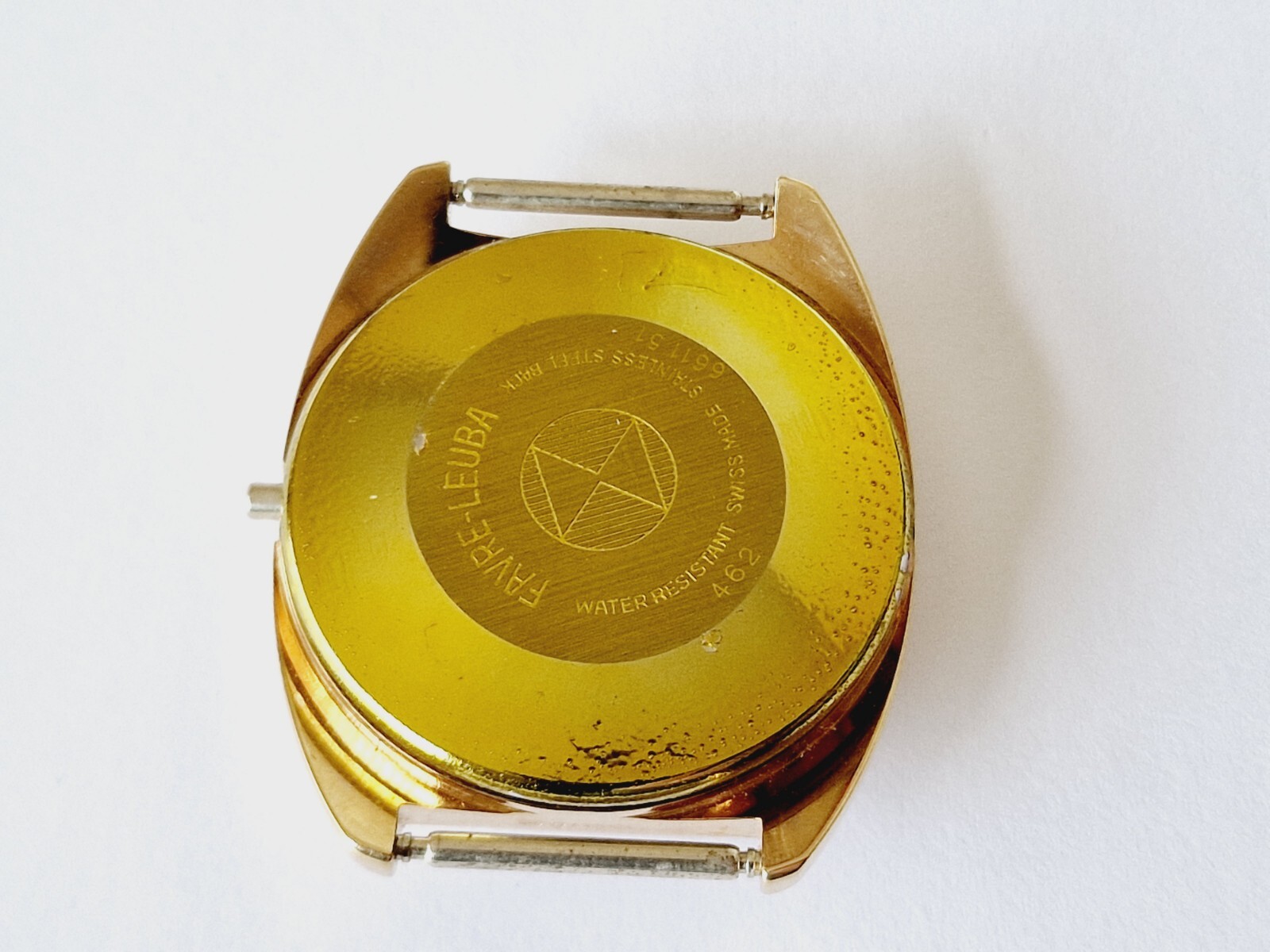 Favre Leuba Quartz Watch Case NOS Swiss Made 6611 51