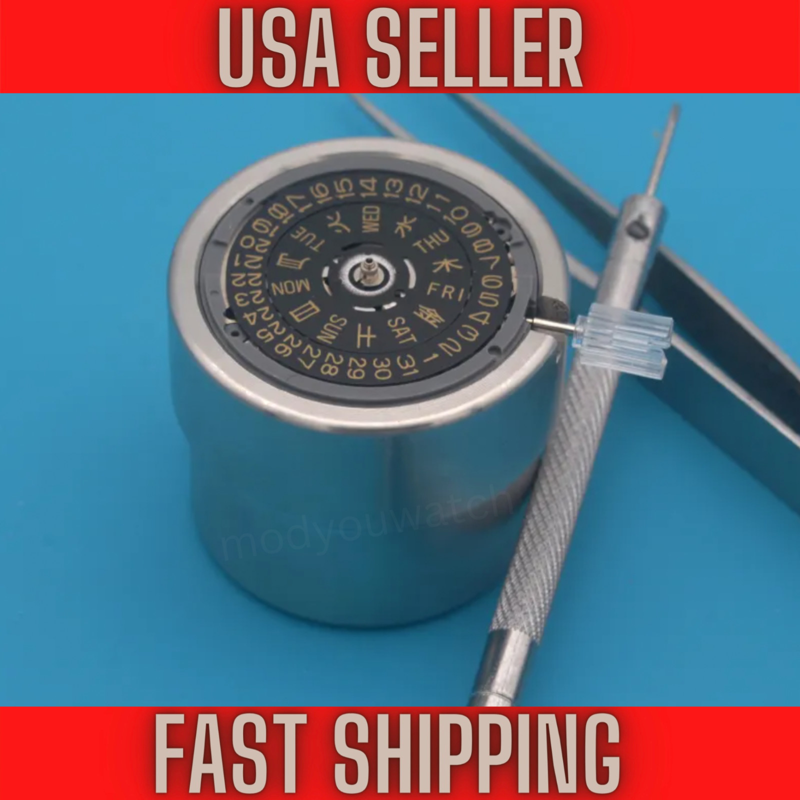 Steel Watch NH35 Movement Holder Repair Tool for Seiko 7S26 7S36 4R36 NH35 NH36