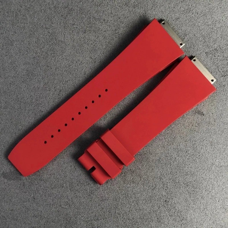 Medium Replacement Rubber Watch Strap Band Fits Richard Mille RM72 M Size