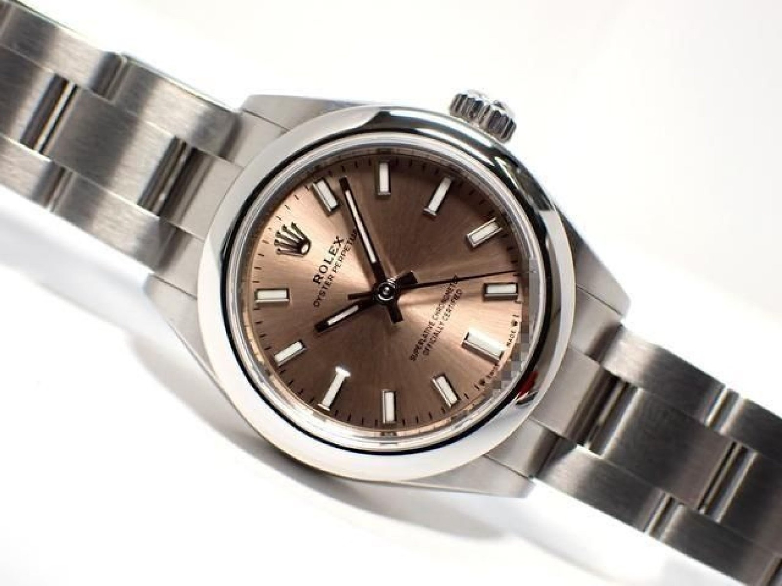 ROLEX Oyster PERPETUAL 28 pink ’21 276200 Mens276200