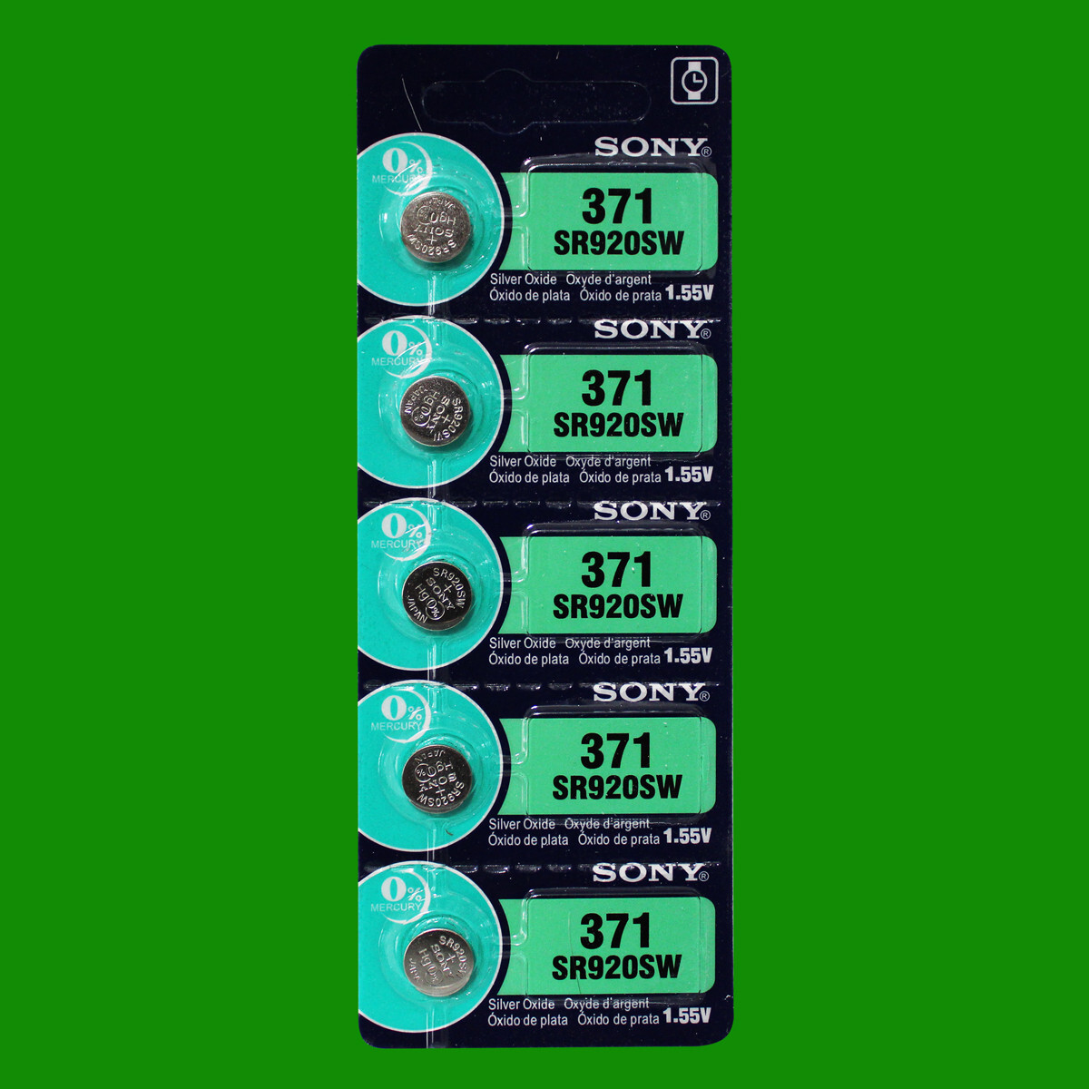 Sony 371 SR920SW Watch Battery – 5Pc