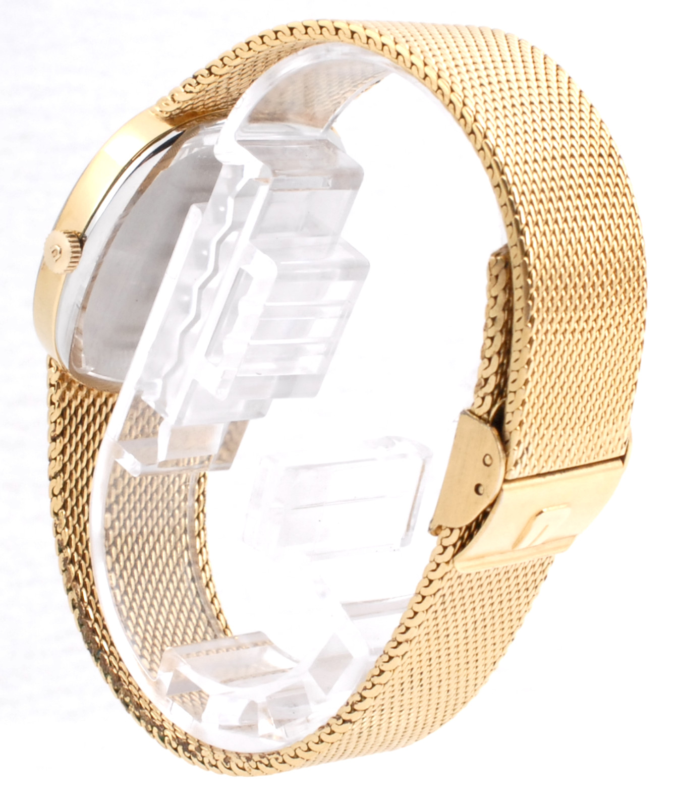 Rare UNIVERSAL GENEVE square Manual 1-42 VINTAGE gold electroplated G 10