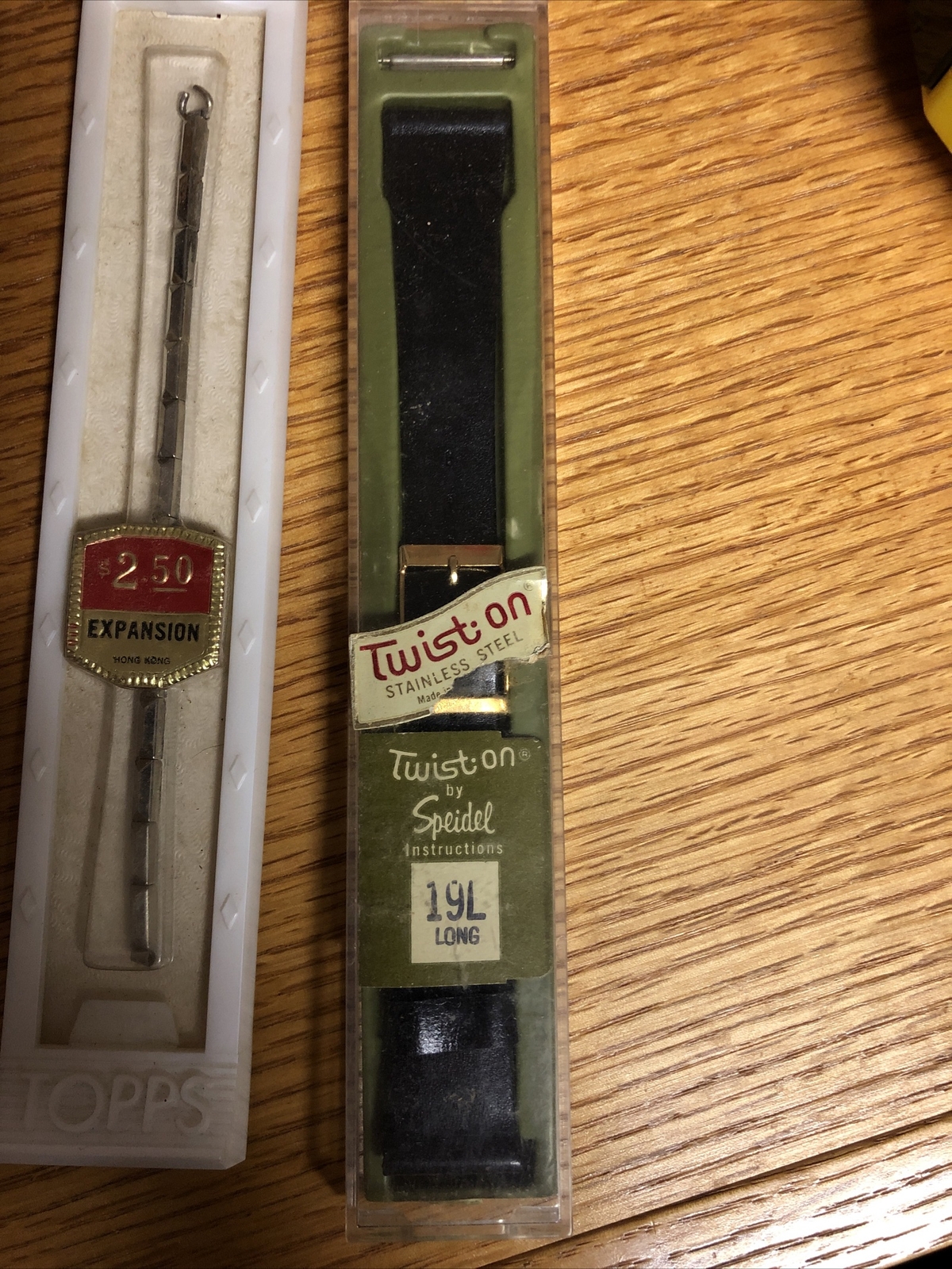 Vintage Watch Bands Hook End Expansion Ultra Twist Adjustable Twist-on