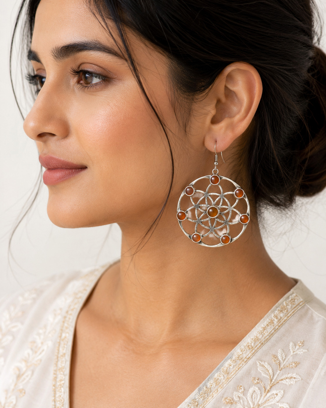 Traditional Indian Earrings | Bridal Festive Jewelry Accessories 32