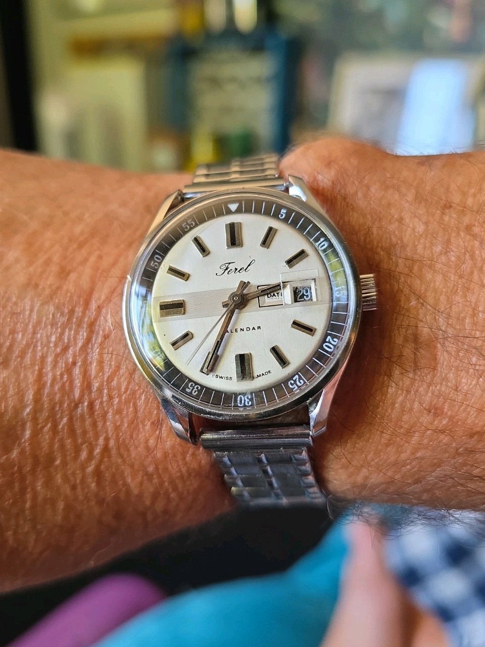 Ferel Vintage Men’s Watch… manual wind…