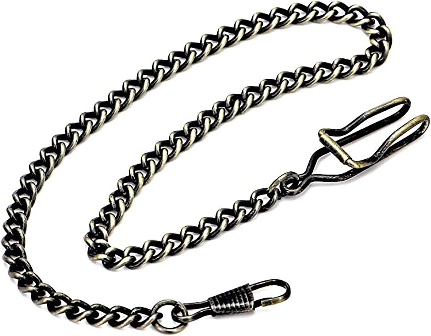 Clip Pocket Watch Chain Watch Vintage Metal Alloy Chain Accessory for Your Pocke