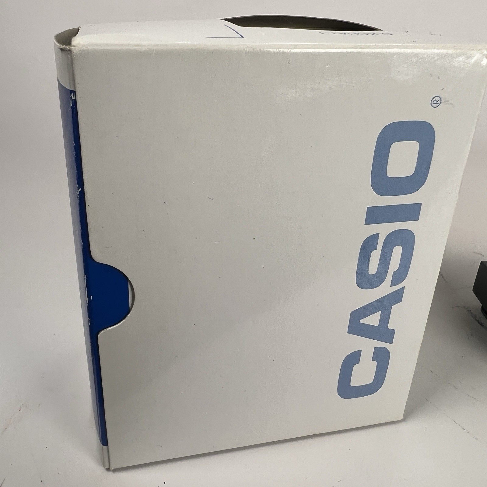 Casio Quartz 8-Digit Calculator Resin Band 35mm Watch CA53W-1 EUC W/ Box Papers