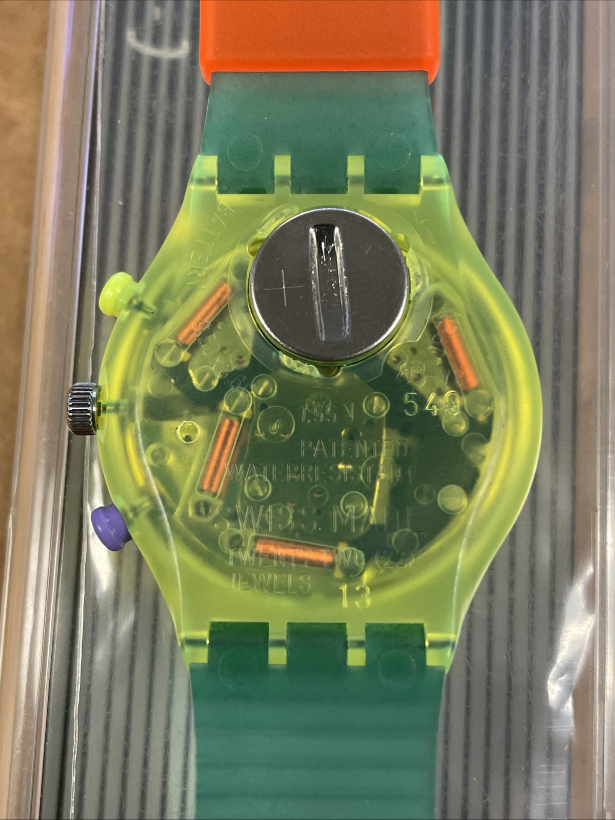 (C3426) New Never Worn Swatch Chrono Neo Wave – SCJ100