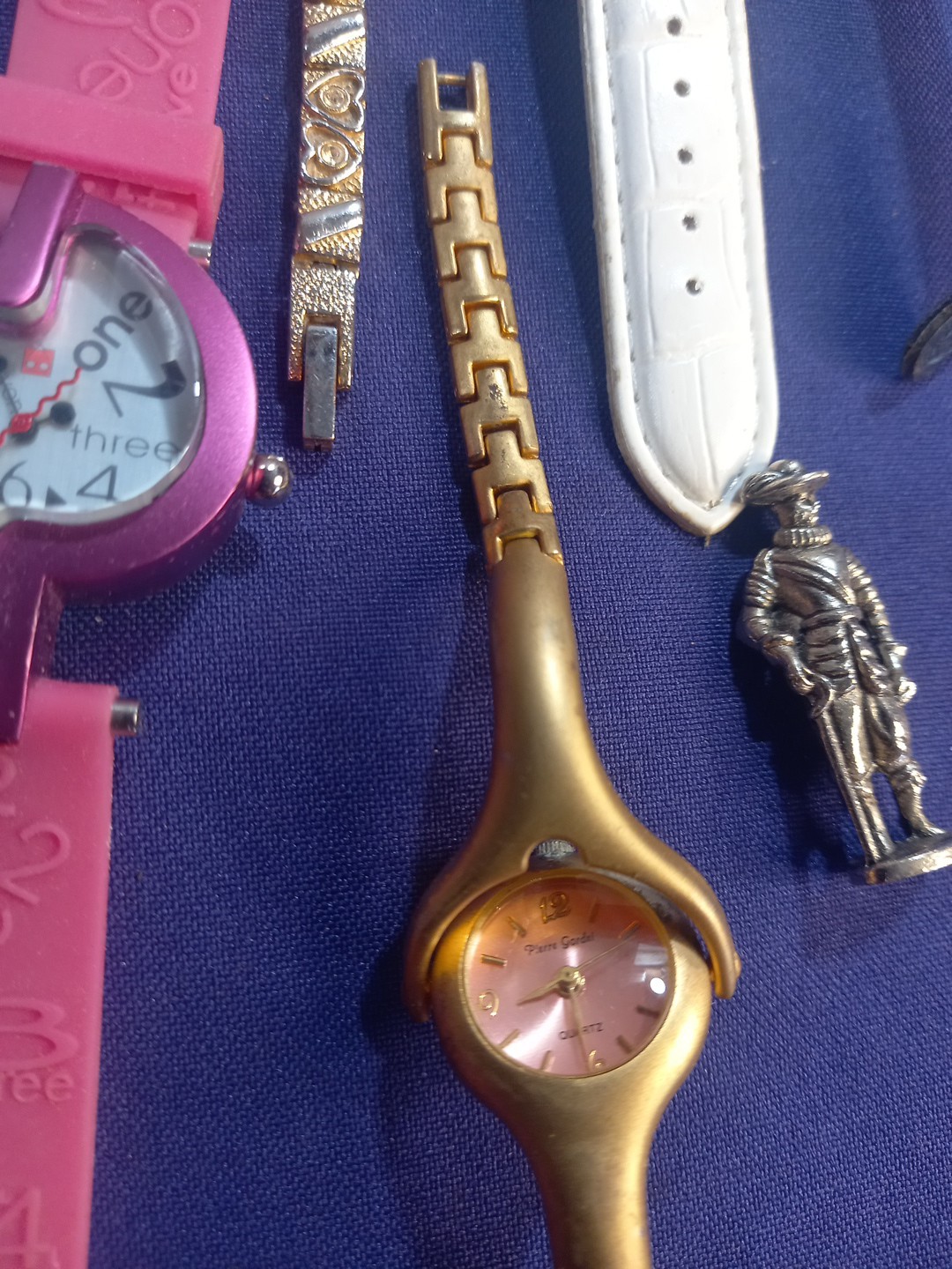 Vintage Tin With Watches Etc Joblot