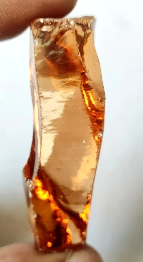 426.80 Ct. Natural Precious Cambodian Peach Zircon Rough Loose Gemstone Ring