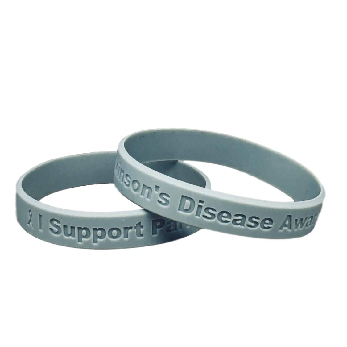 10 I Support Parkinson’s Disease Awareness – 10Pc – Medical Grade Silicone