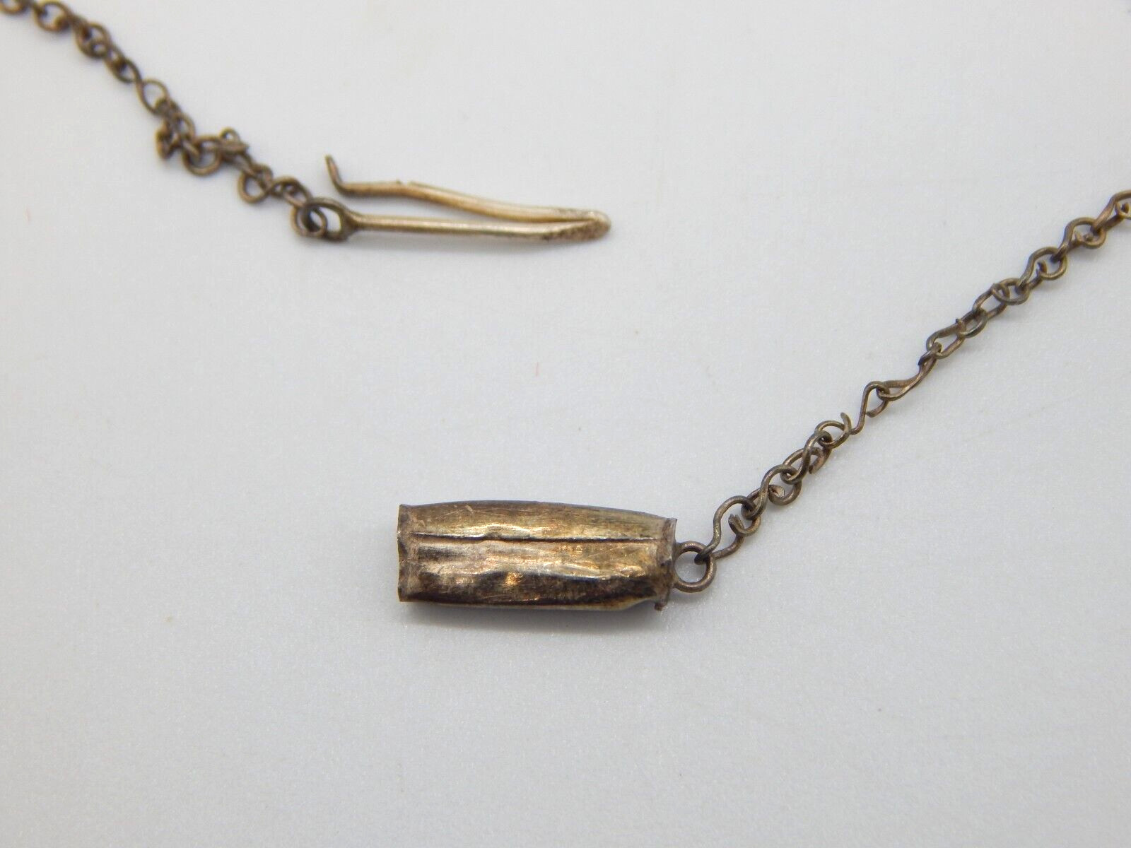 VTG 1940s Asian Silver Spiders on Spider Webs Necklace and Bracelet Set (CF110)