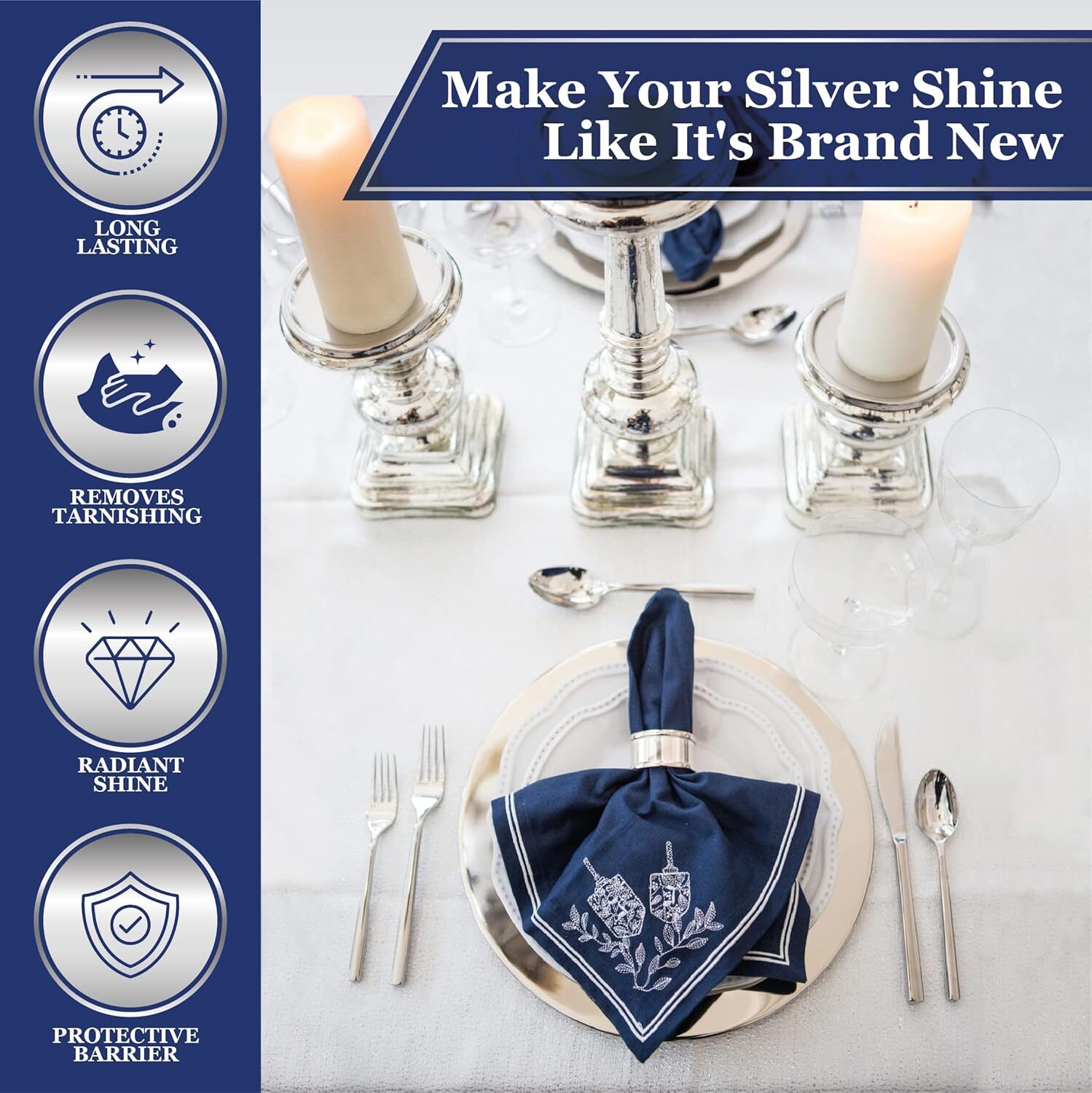 Silver Cleaner Dip – Silver Cleaning, Professional Silver Remover (1 Gallon)