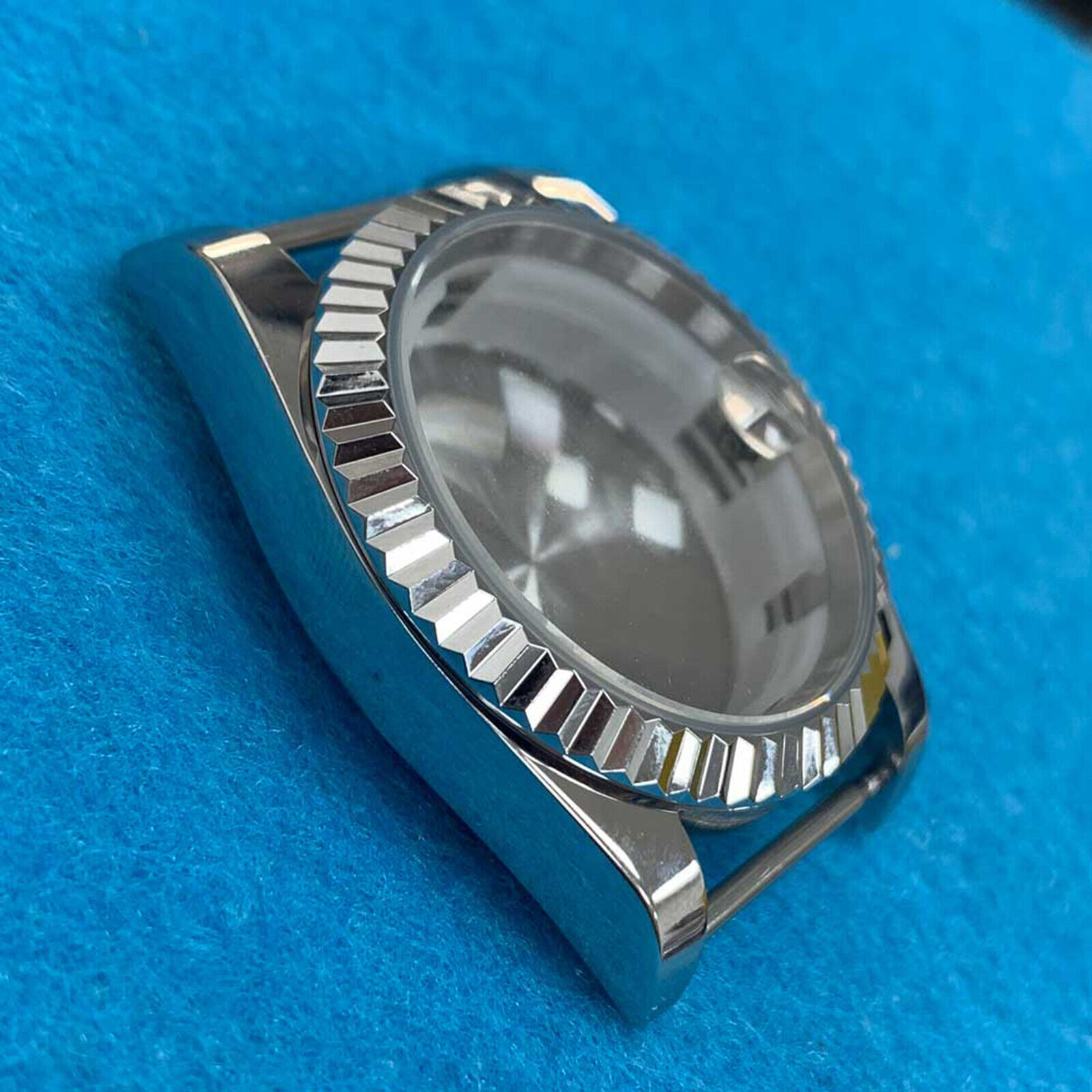 36MM Stainless Steel Watch Case Mineral Glass For 8215/ 2813/8205 Watch Movement