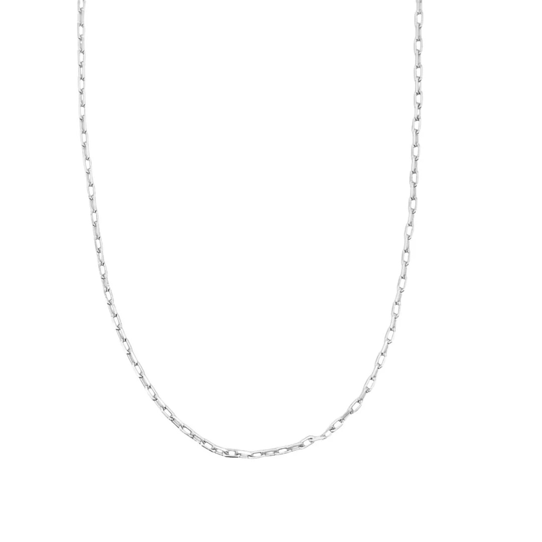 2mm Paper Clip Dainty Chain (F179)