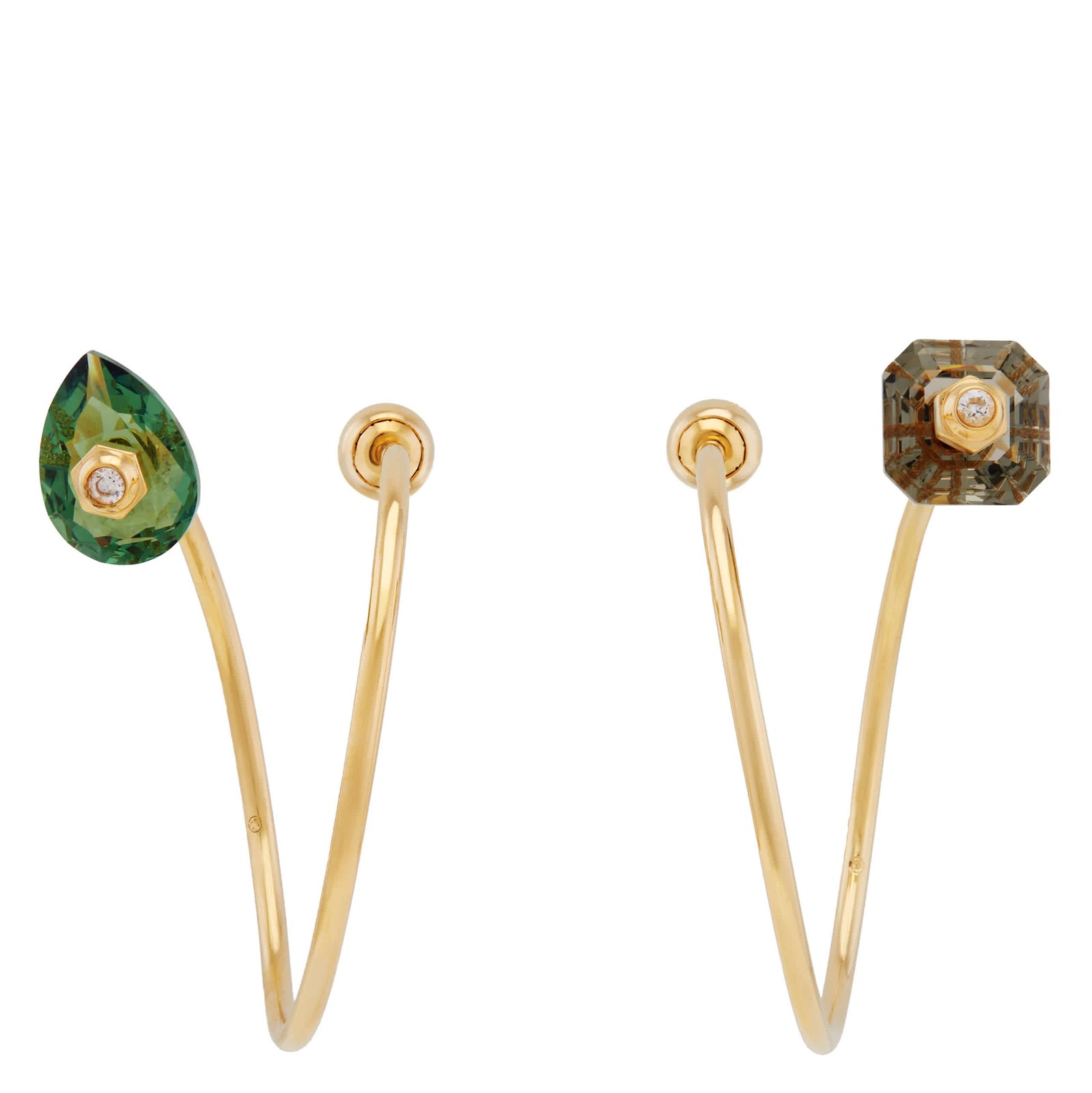 Swarovski Ladies Numina Drop Earrings Multicolored
