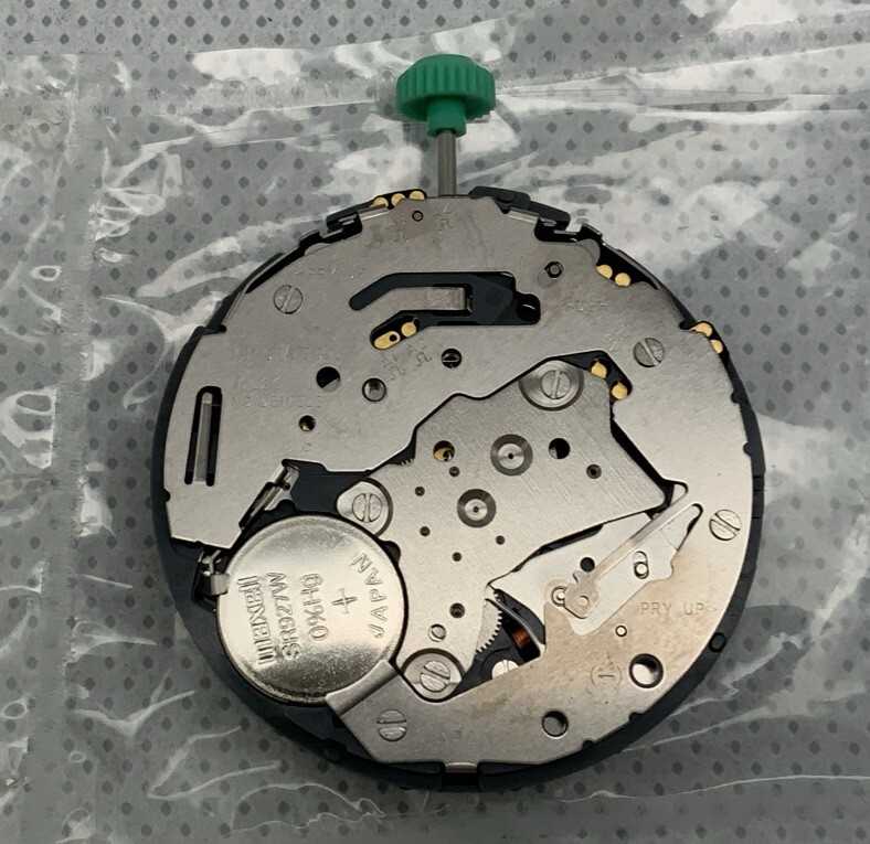 Miyota OS20 Quartz Movement, Date At 4 Hanging, NOS