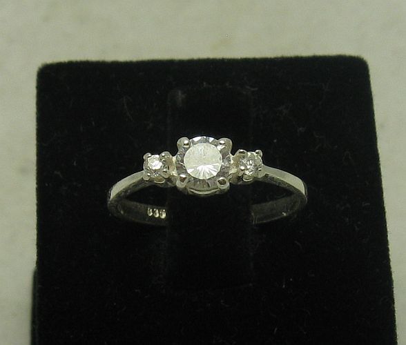 Plain Genuine Sterling Silver Engagement Ring Hallmarked Solid 925 Handmade
