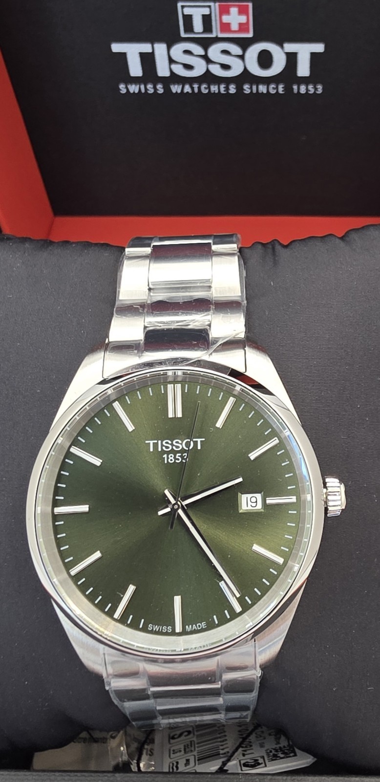 Tissot PR 100 Green Dial Watch T150.410.11.091.00