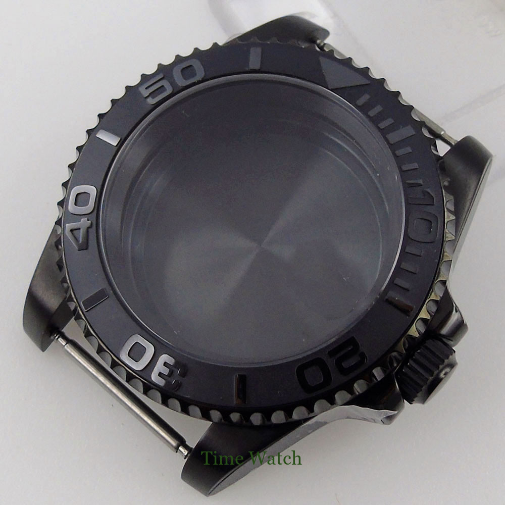 40mm 10BAR Diver Sapphire Watch Case Fit NH35 Miyota8215 DG2813 ETA2824 PT5000