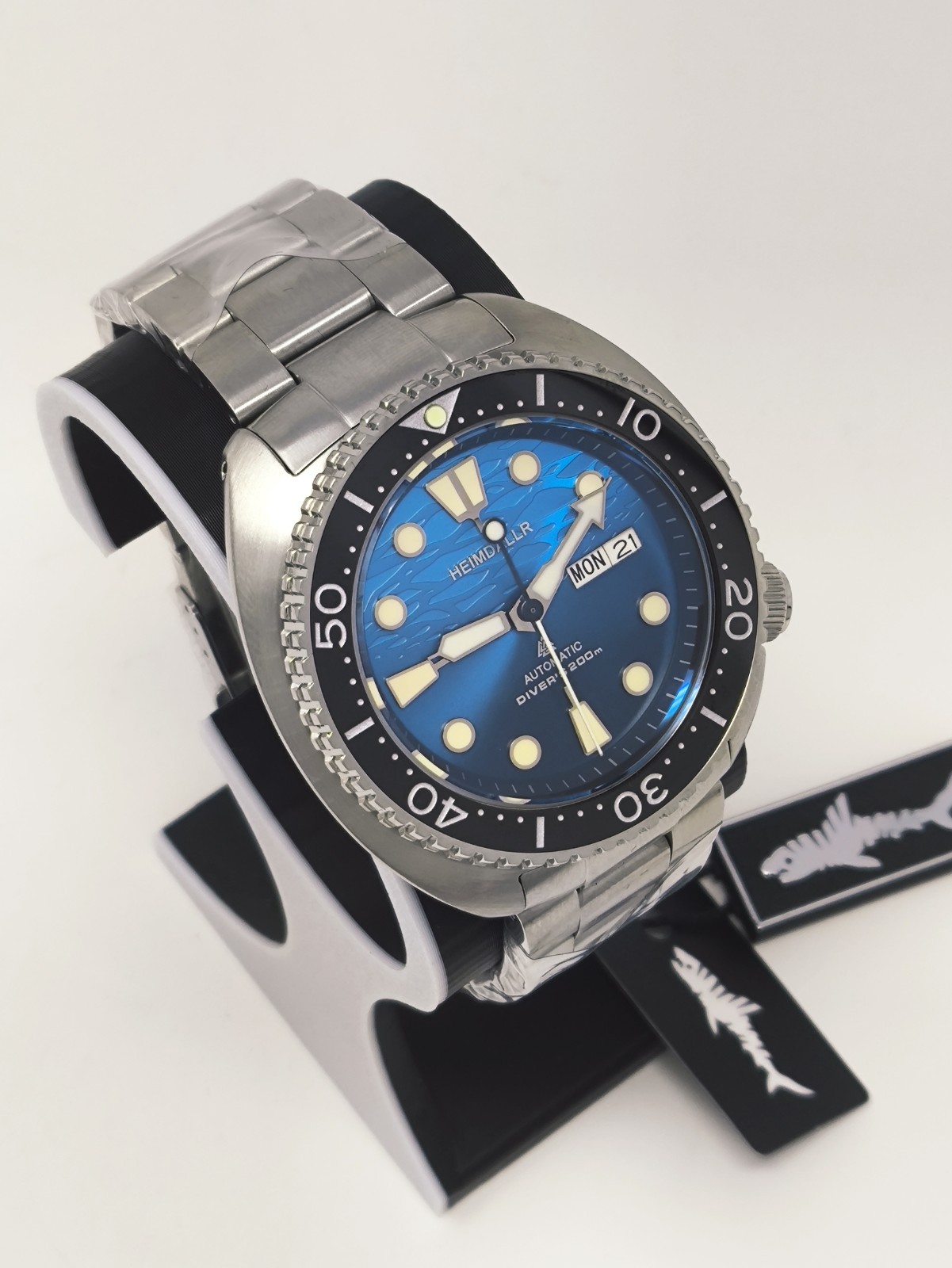 Heimdallr 6105 Willard Deepsea Dial Automatic Watch Seiko NH36A Day Date Diver