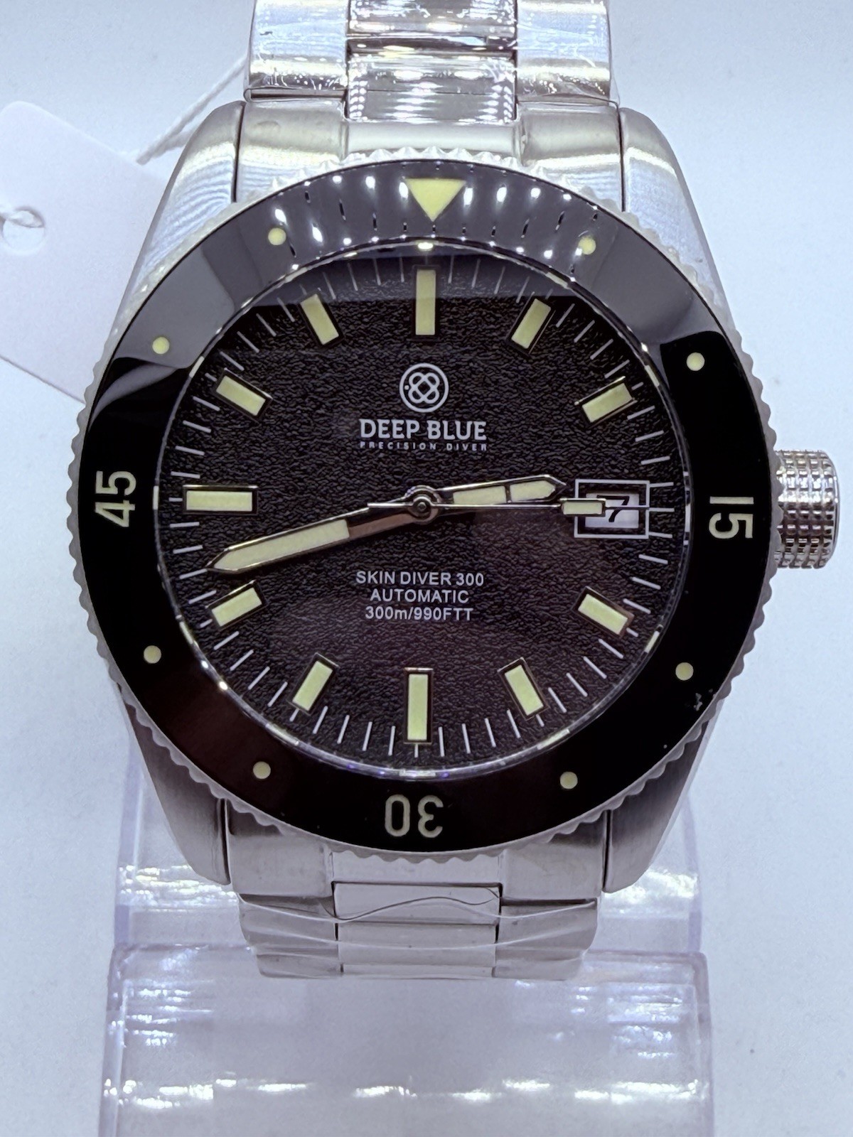 Deep Blue SKIN DIVER 300 40MM AUTO VINTAGE DIVE WATCH-STICK HOUR MARKERS‼️NEW‼️