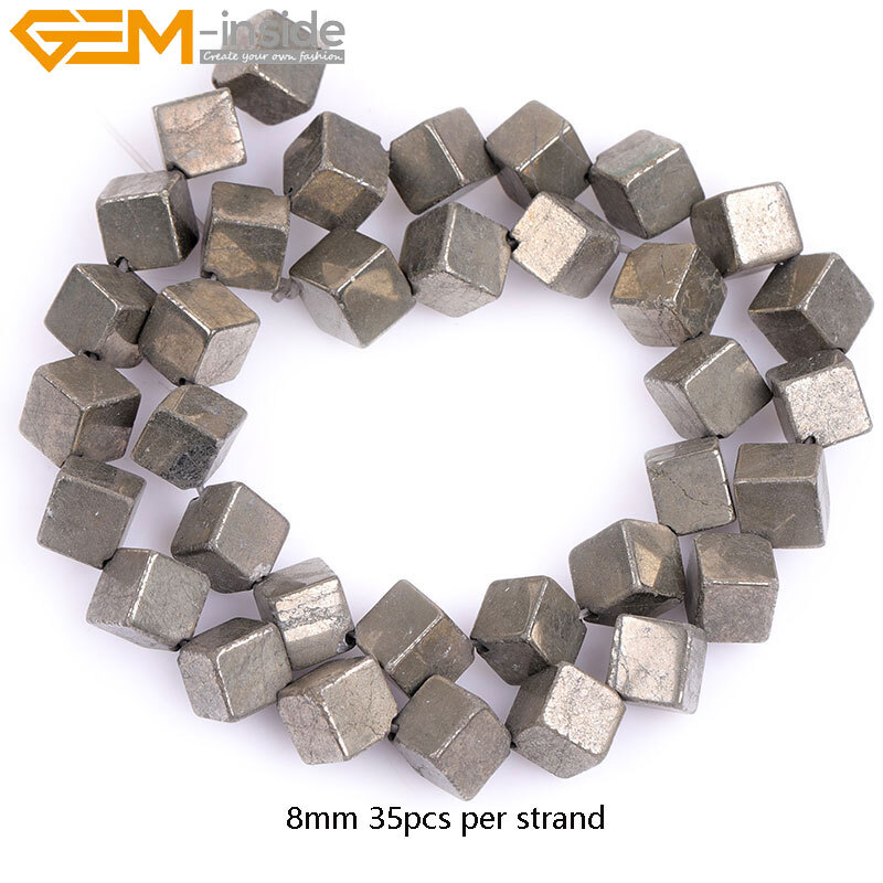 Natural Coin Freeform Pyrite Beads Gemstone Oval Beads For Jewelry Making 15″