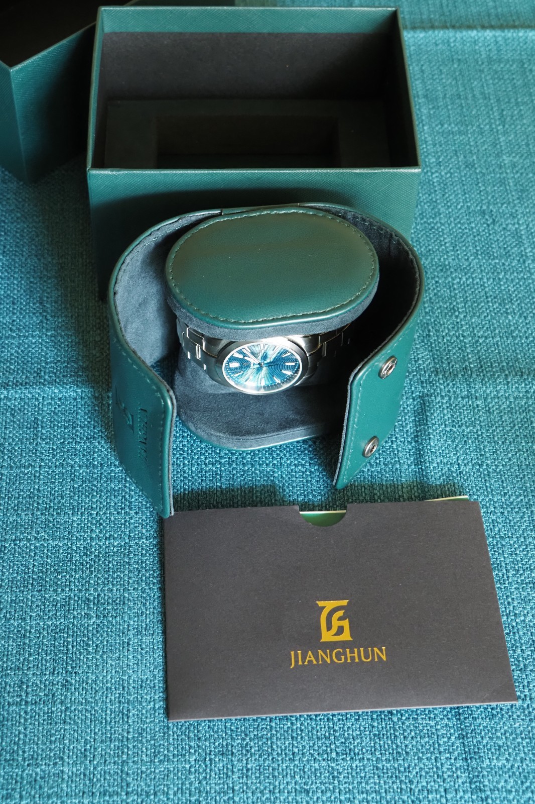 Jianghun JH0301G Guilloché Diamond & Paris Motif 39mm