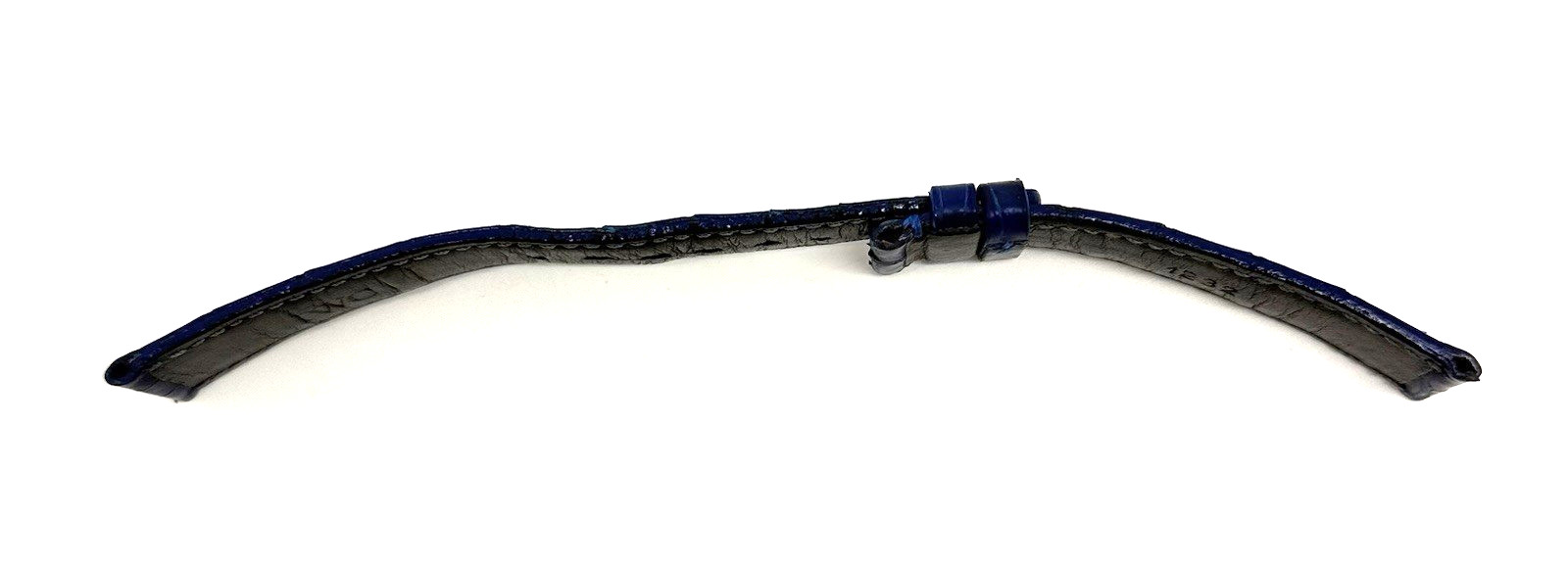 IWC 18mm x 16mm Shiny Blue Alligator Watch Strap Band 1232 Authentic OEM