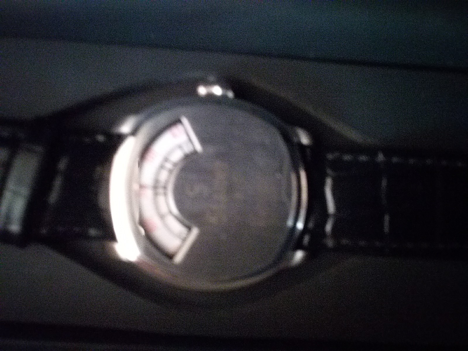 Stauer 1930 Dashtronic Automatic 21 Jewels Stainless Steel Watch Leather Strap