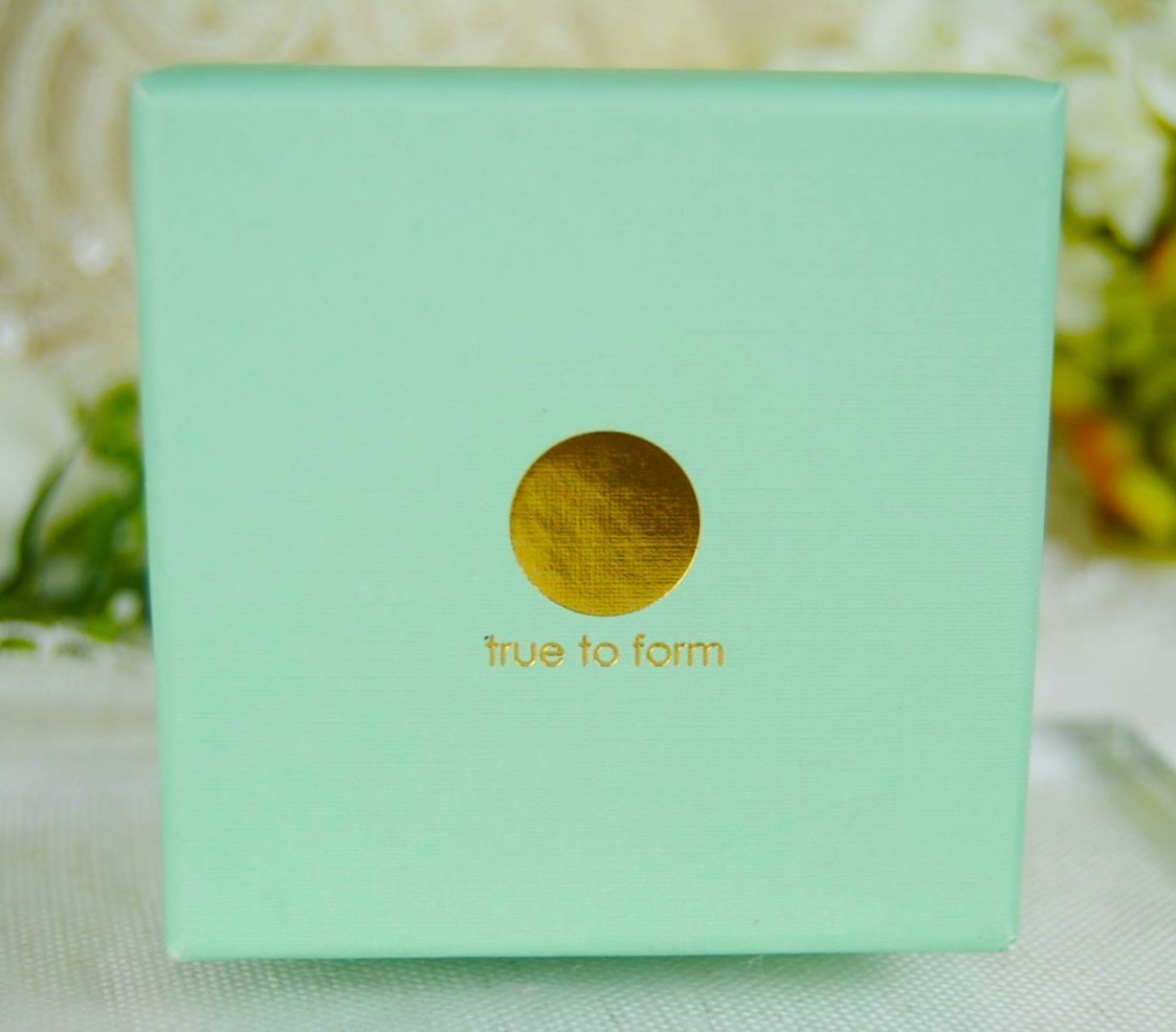 True To Form Hoop Earrings CZ Solid Brass 2 1/8″ Diameter . New in Box