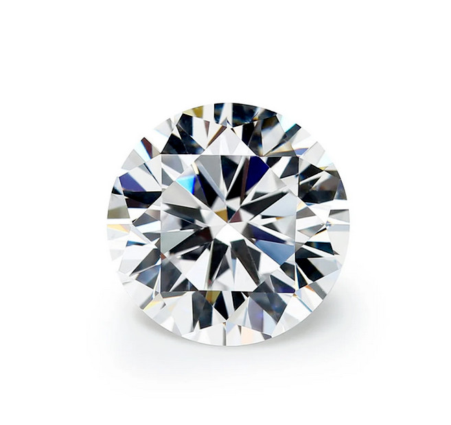 20 Pcs Lab-Grown CVD Diamond 6.50 mm Round D, FL Certified Loose Diamond