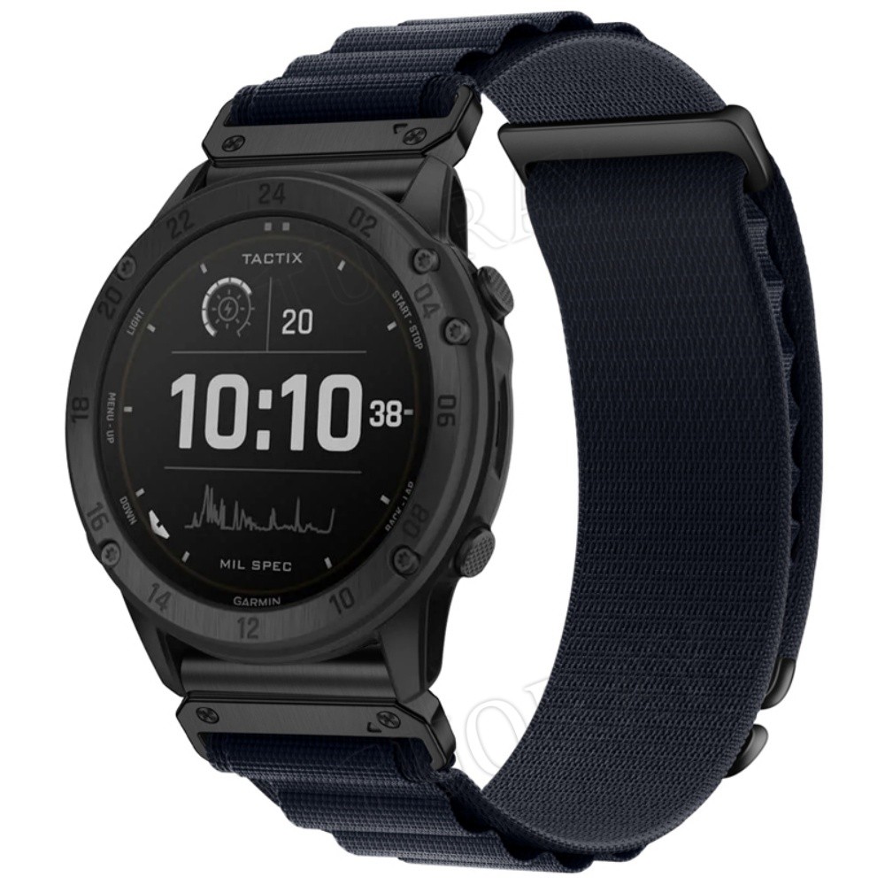 20 22 26mm Nylon Band Strap For Garmin Fenix 8 7X 6X Pro 7 7S 6 6S 5X 5 5S Plus