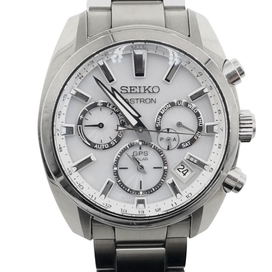 [B1Y] SEIKO Astron 5X53 0AJ0 Solar GPS Satellite Radio Watch [t2v]
