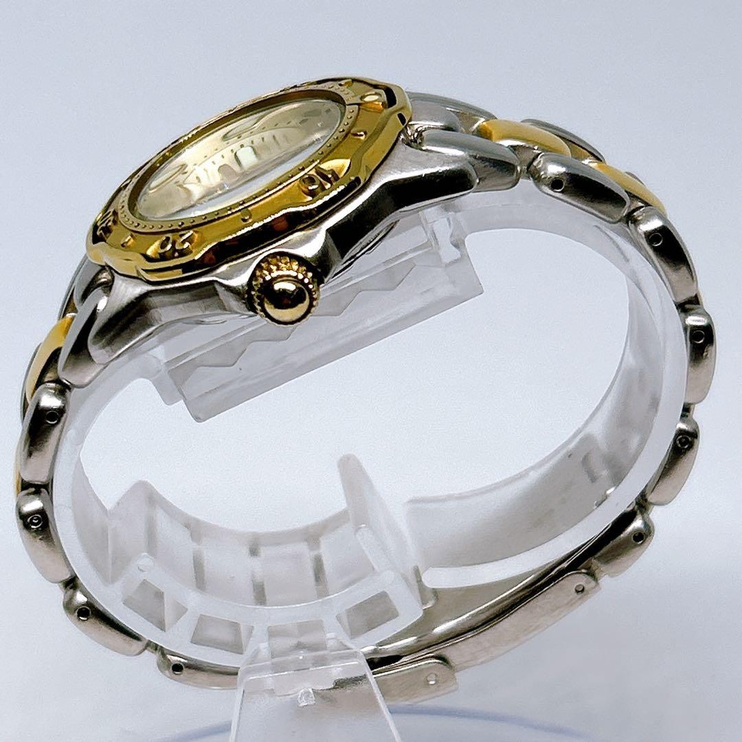 SEIKO Scuba 200m Diver Watch Two Tone Ladies 7N85-6010