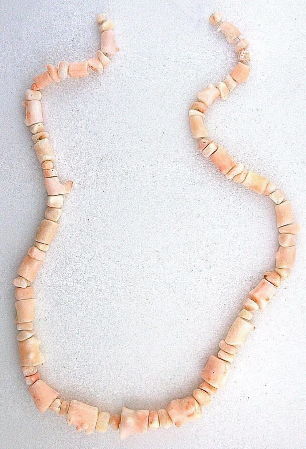 7 To 10mm Branch 3 – 4mm Chip Spacer Italian Angel Skin Coral Bead Strand B21A35