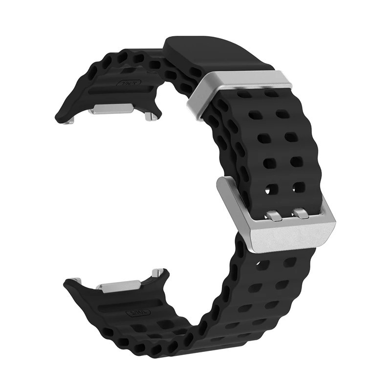 NO Gaps Strap For Samsung Galaxy Watch Ultra 47mm/Ultra 2025 Sport Silicone Band