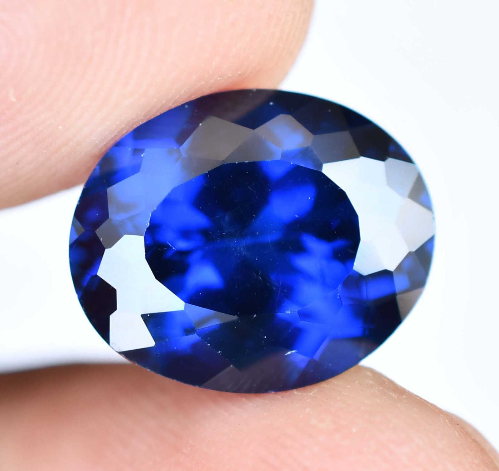 Natural D’ Block Tanzanite 10.10 Ct Blue Oval AGL Certified Loose Gemstone