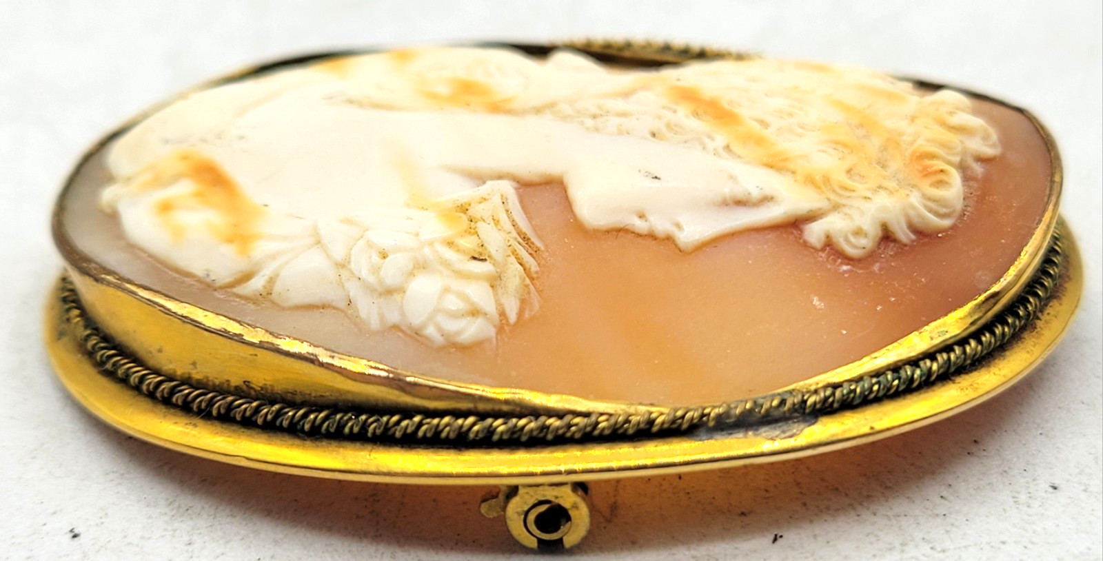 Vintage Carved Shell Cameo