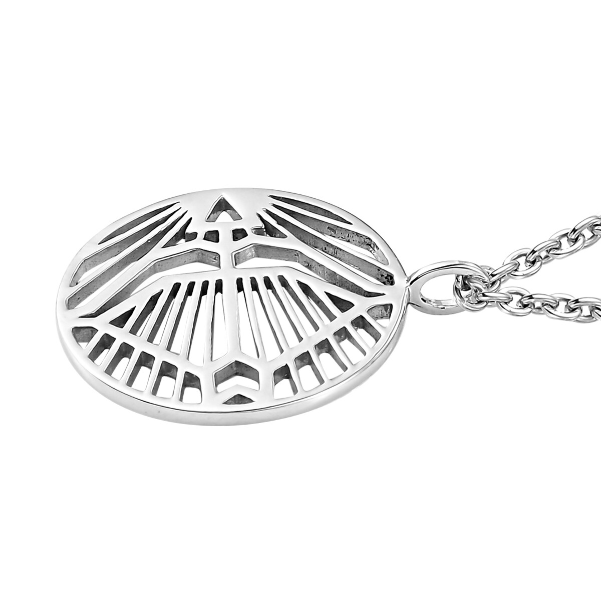 Sagittarius Zodiac Star Sign Pendant Necklace in 925 Sterling Silver 7.5 Grams