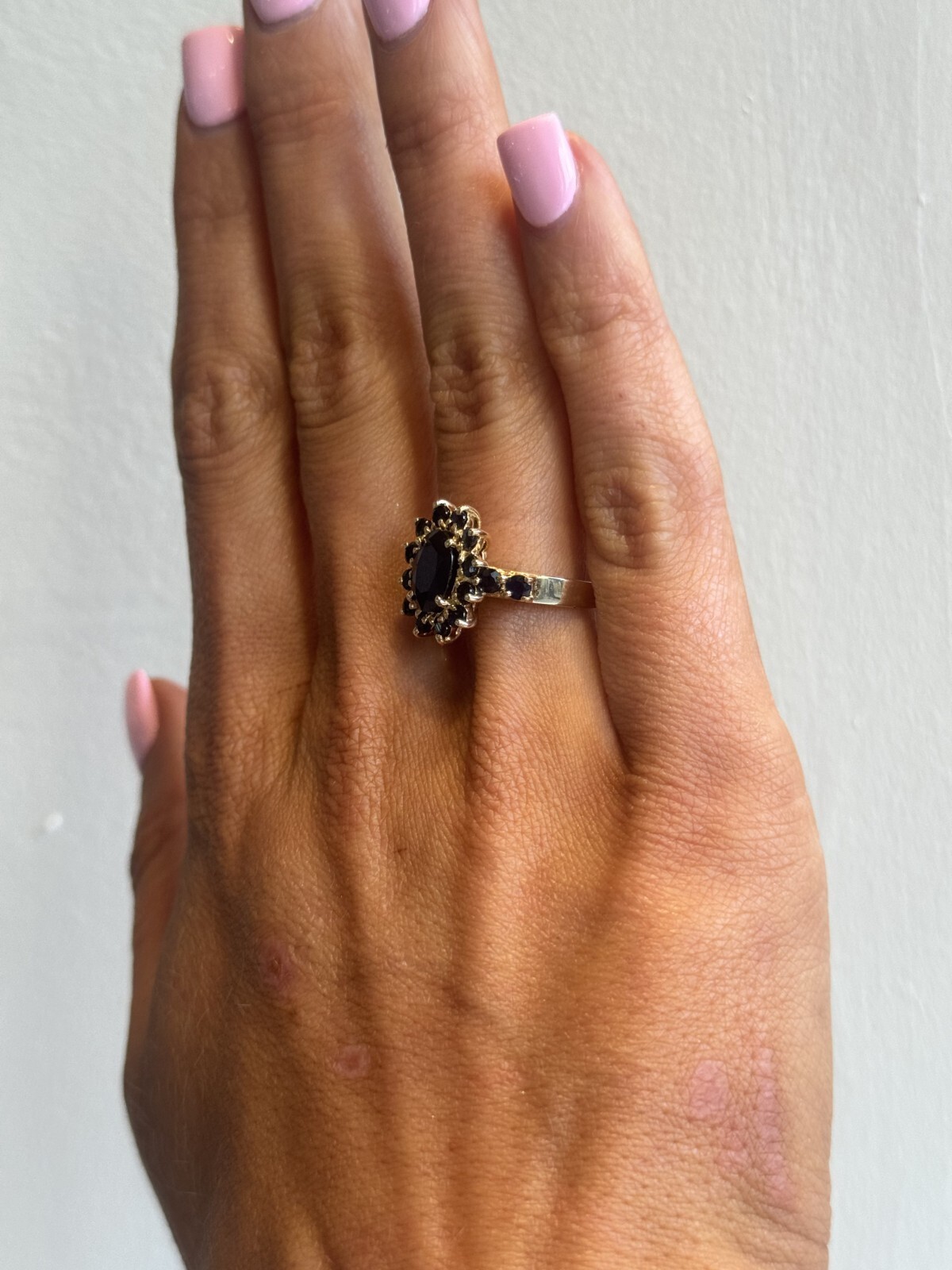 14K YELLOW GOLD RING WITH STONE